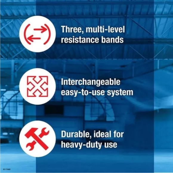 SPRI Exercise Total Body Resistance Band Workout Set - Picture 2 of 3